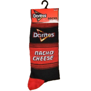Unisex Adult Doritos Nacho Cheese Socks NEW